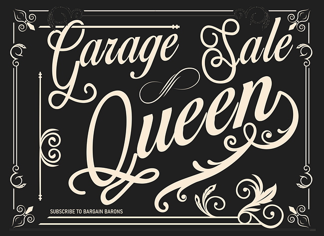 GARAGE SALE QUEEN