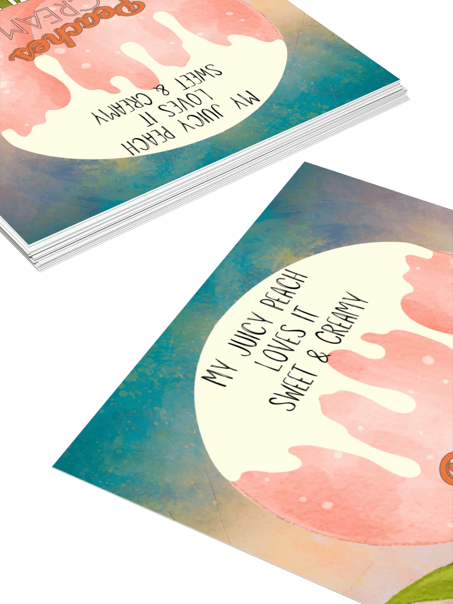 Sweet & Creamy Juicy Peach Sticker product image (8)