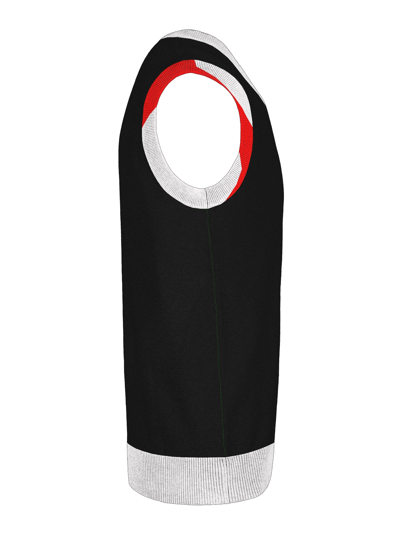 Idea Logo Knitted V-Neck Vest product image (5)