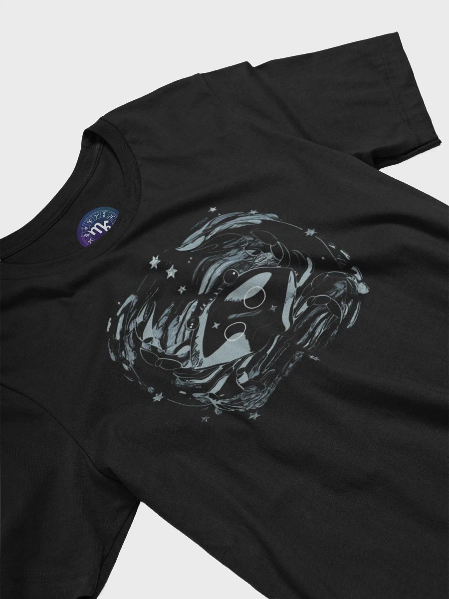 Exclusive Cancer Zodiac T-Shirt - Perfect Astrology Gift with Ethereal Crab and Cosmic Design product image (5)