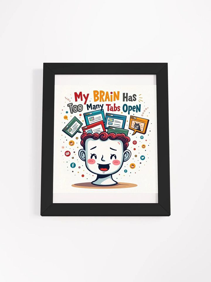 Ethereal Blackness Framed Poster product image (15)