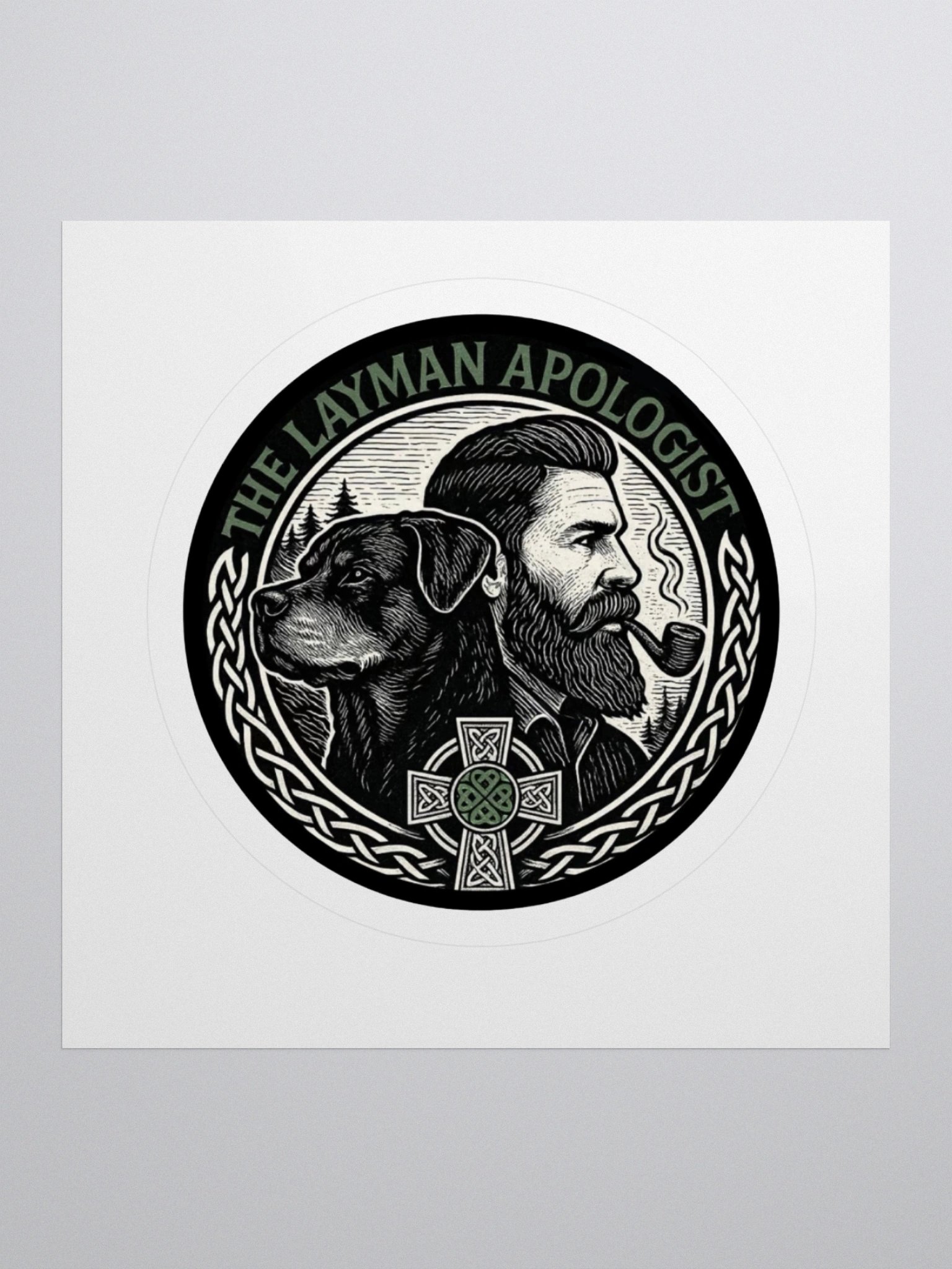 Layman Alt Emblem sticker product image (3)