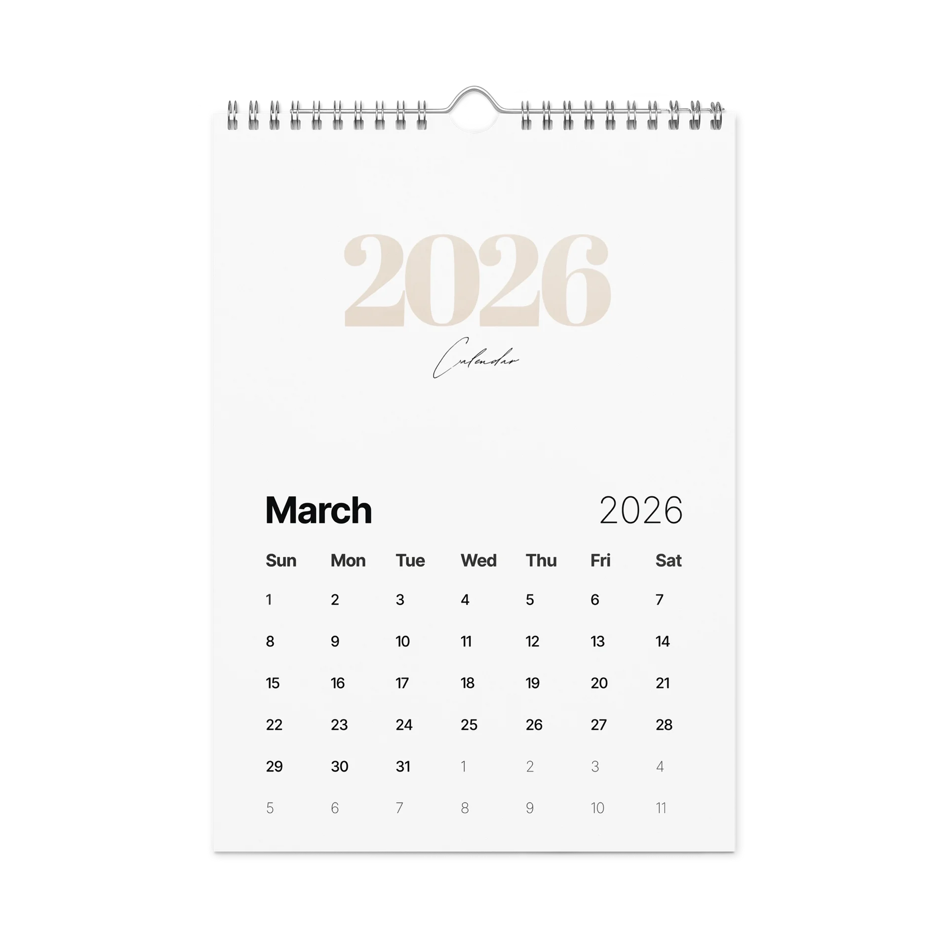 2026 Wall Calendar product image (9)