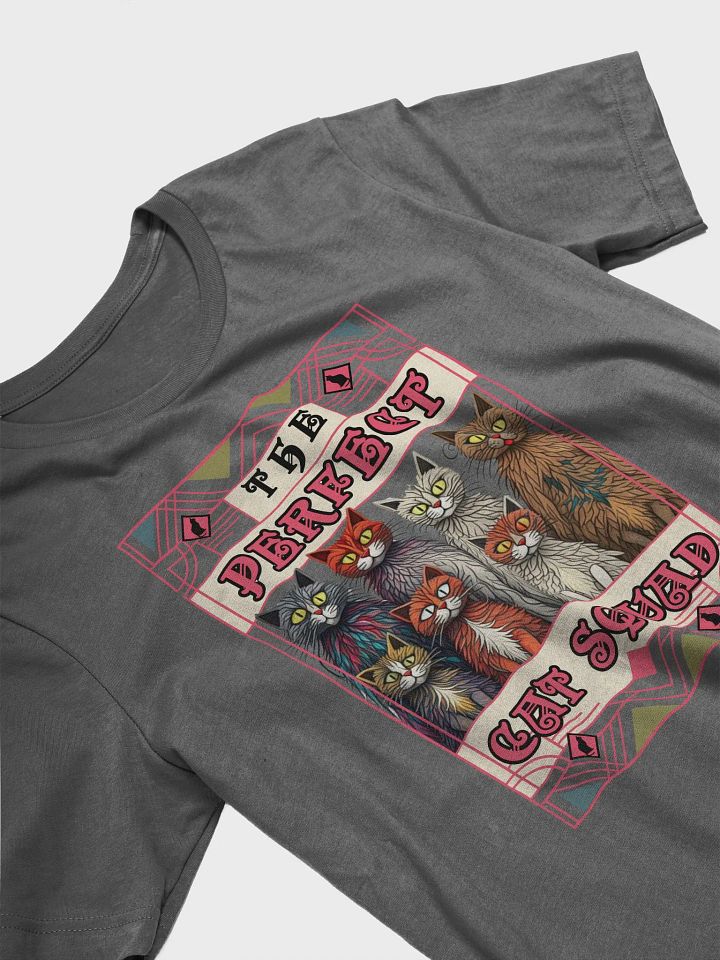 The Perfect Cat Squad Colorful T-Shirt product image (2)
