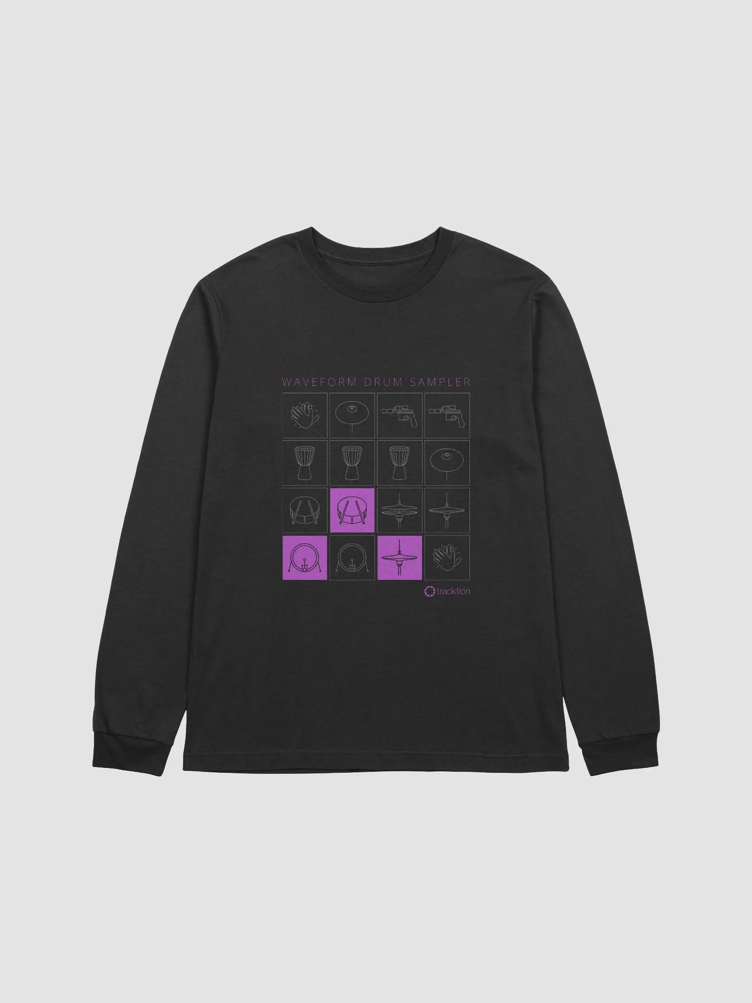 Drum Sampler Supersoft Long Sleeve T-shirt product image (1)