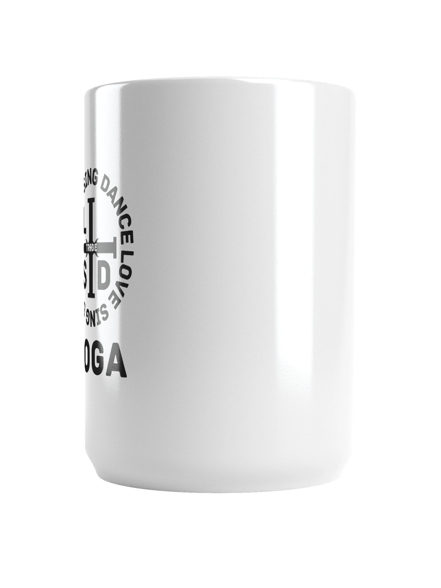 LSD "Love Sing Dance" Yoga Mug {Black Emblem} product image (6)