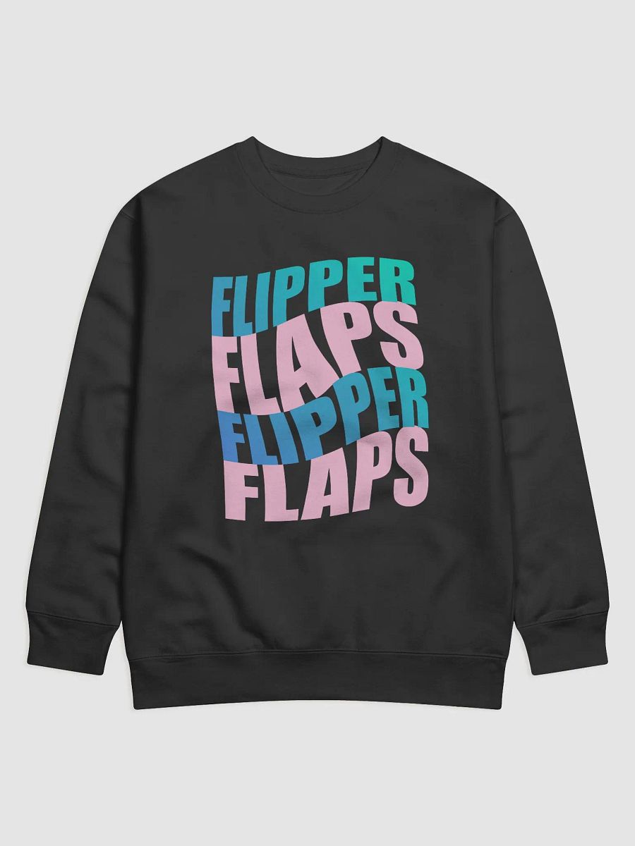 FlipperFlaps Sweatshirt (Teal & Pink) product image (1)