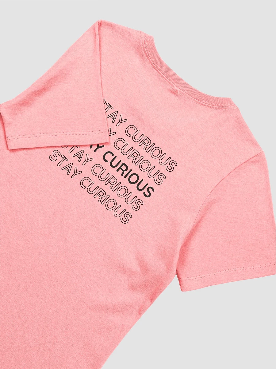 Goggles the Wise Monkey | Women' Relaxed Fit T-Shirt | Pocket Companion | Remember to Always Stay Curious | Empowerment Shirt product image (2)