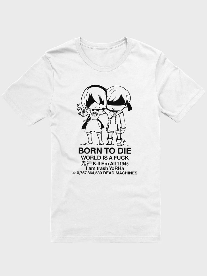 BORN TO DIE - SHIRT - WHITE product image (2)