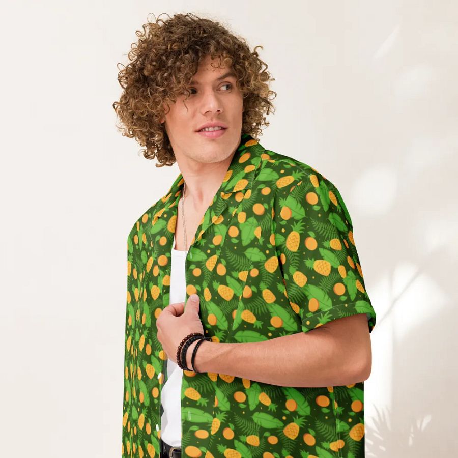 Pineapple Paradise Hawaiian Shirt product image (7)