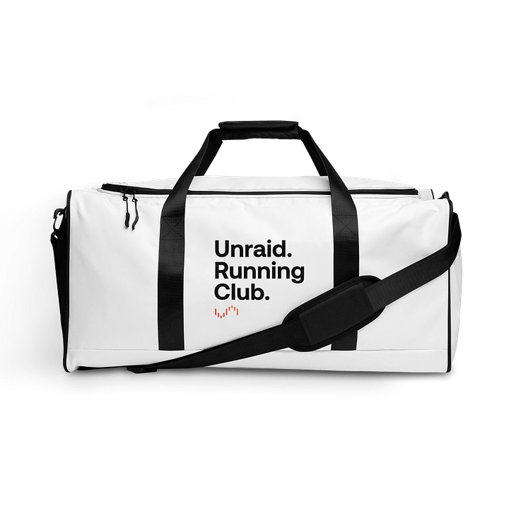 Unraid. Running Club. Duffel product image (1)
