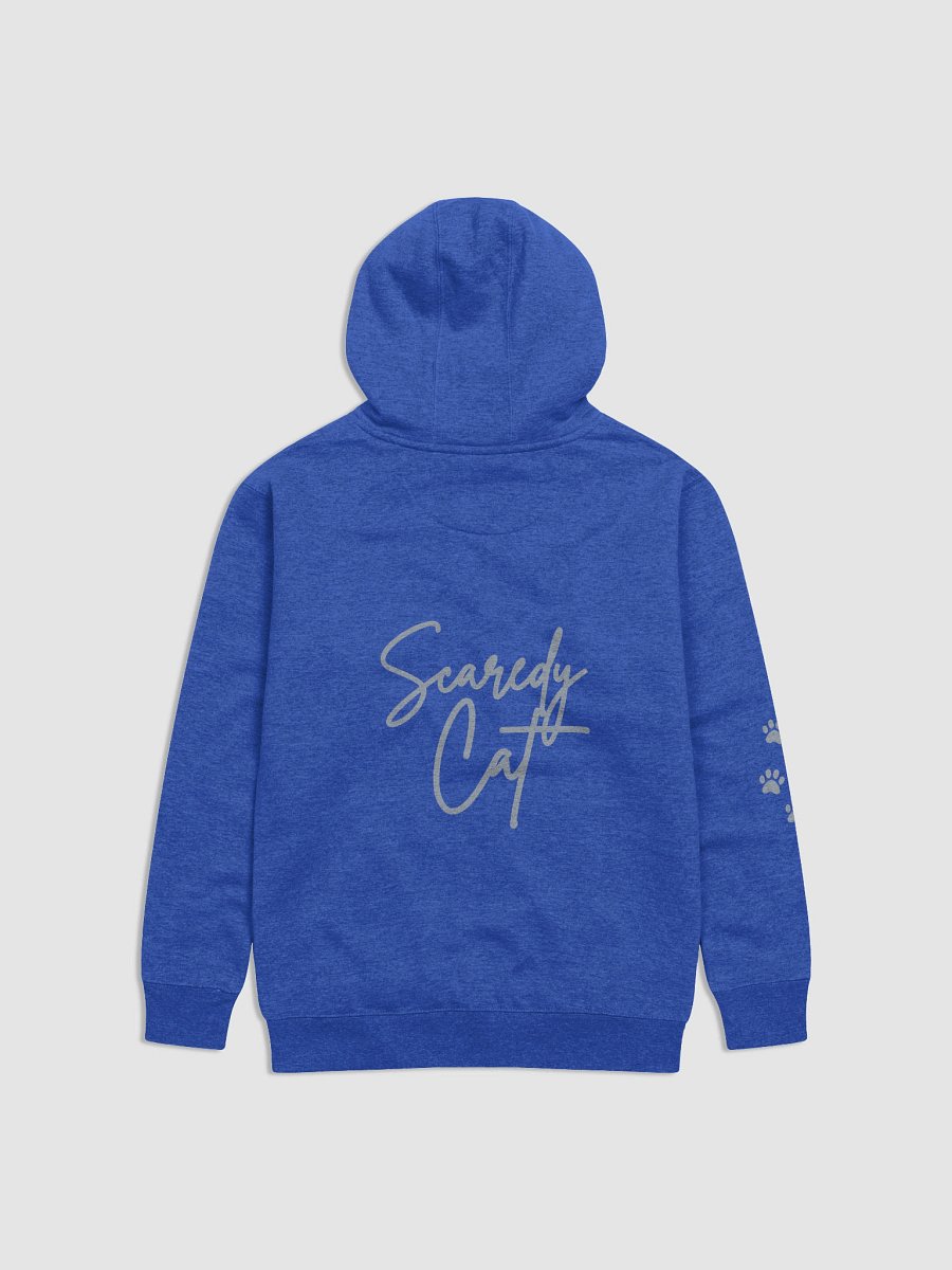 Scaredy Cat Hoodie-Silver Paws product image (3)