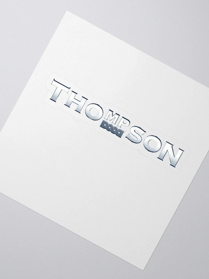 Thompson Kiss Cut Stickers product image (2)