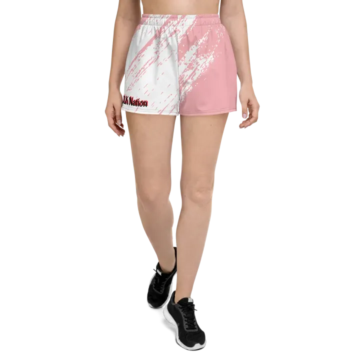 All-Over Print Women's Athletic Short Shorts product image (2)