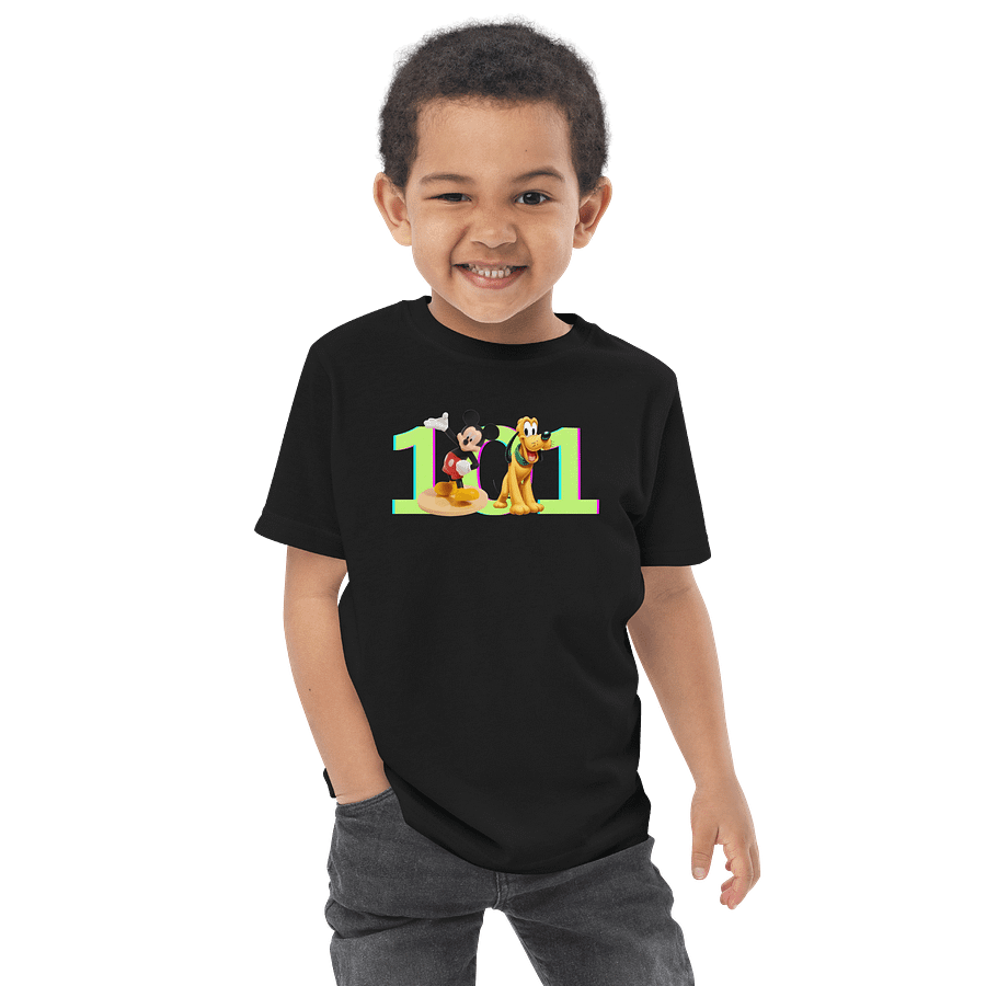 Rabbit Skins Toddler Jersey T-Shirt Mickey & Pluto product image (4)