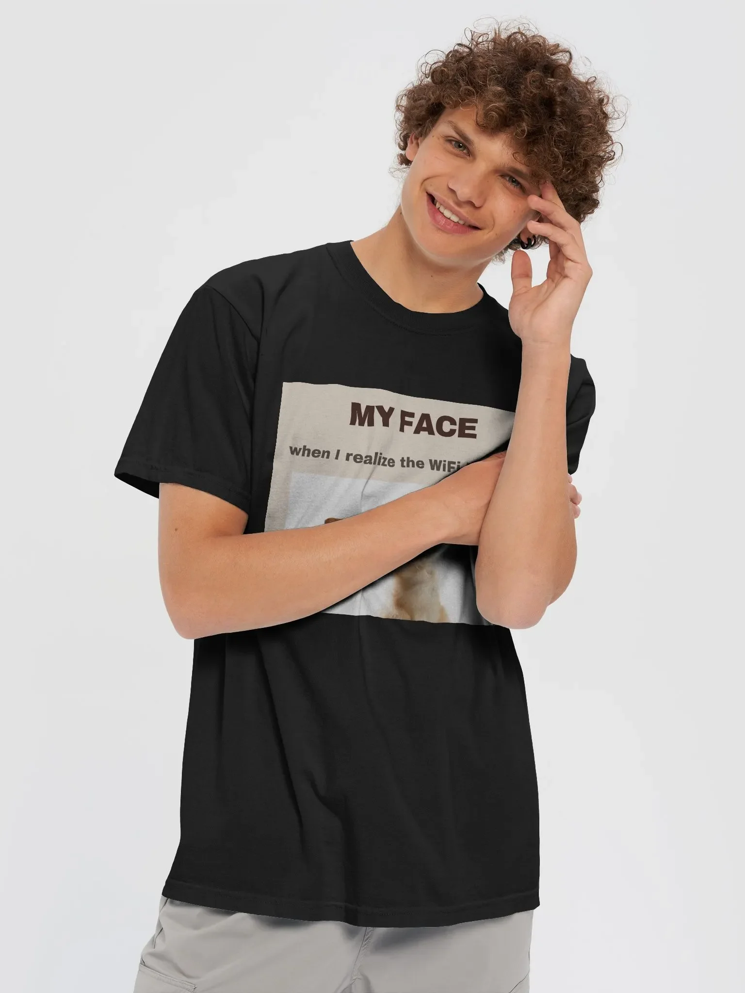 WiFi Woes Chihuahua Meme T-Shirt product image (5)