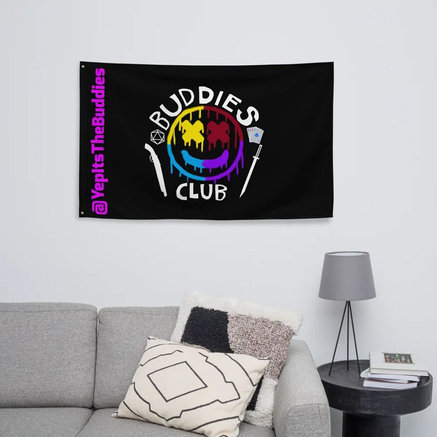 Buddies Club Flag (Dark Mode) product image (8)