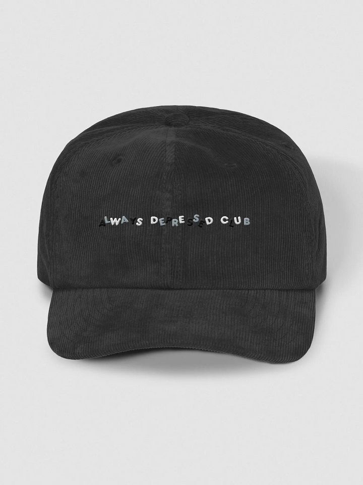 ALWAYS DEPRESSED CLUB Corduroy Cap product image (2)