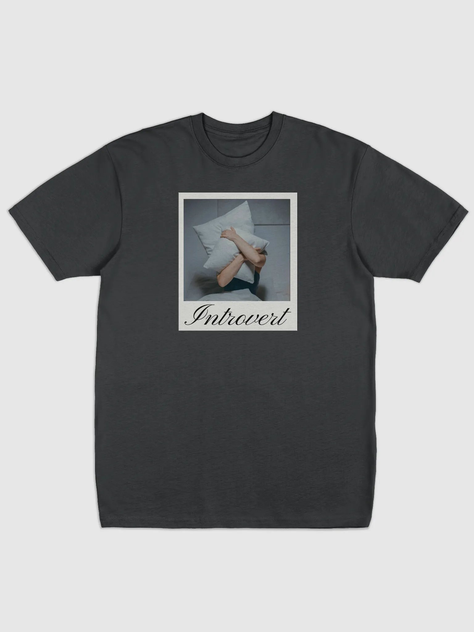 Introvert Vibes Pillow Tee product image (1)