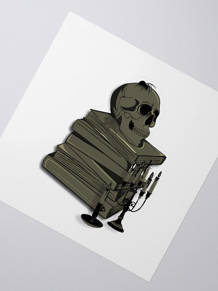 Grim Reader Sticker product image (4)