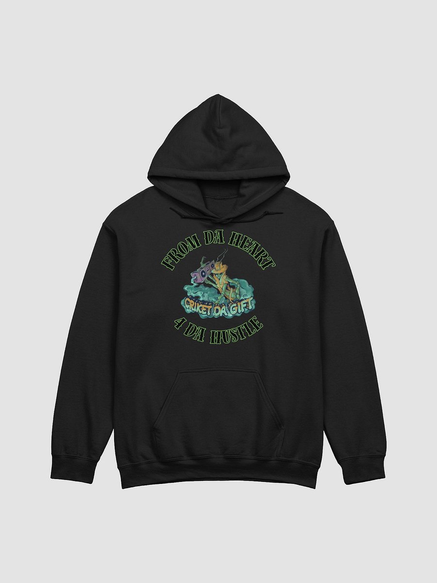 Criket Da Gift “From Da Heart, 4 Da Hustle” Signature HoodieLevel up your everyday style and rep your journey with the Criket Da Gift “From Da Heart, 4 Da Hustle” Signature Hoodie. This classic Gildan product image (3)