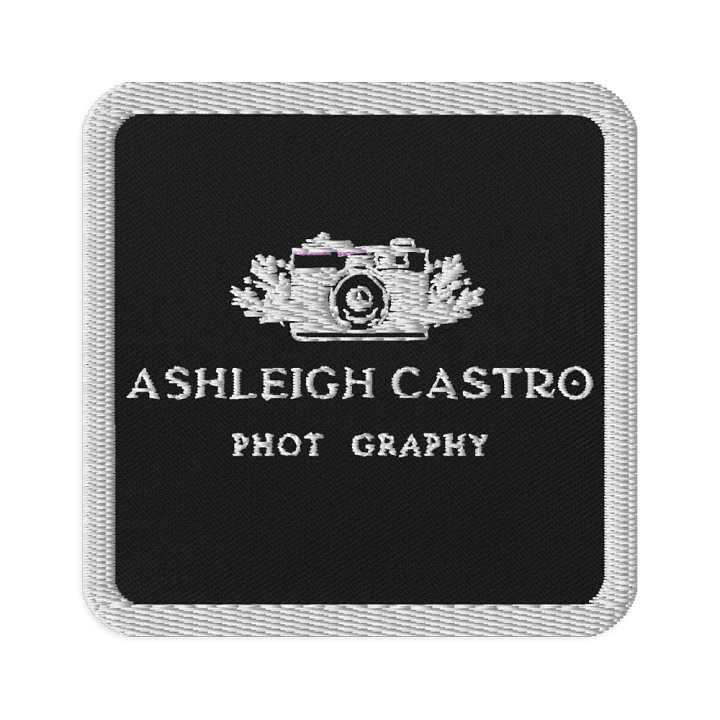 Botanical Camera Logo Square Patch product image (1)