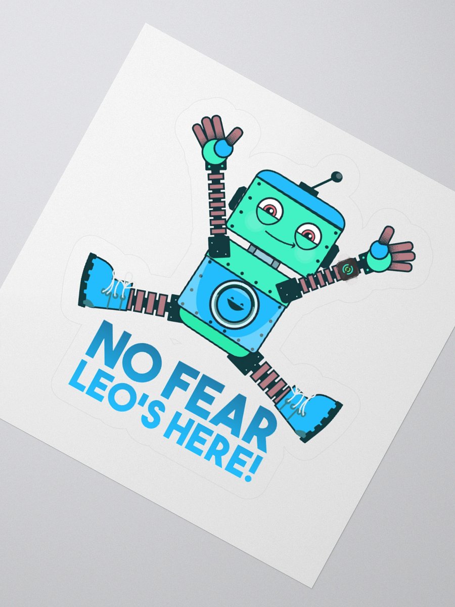 No Fear, Leo’s Here! – Sticker product image (2)