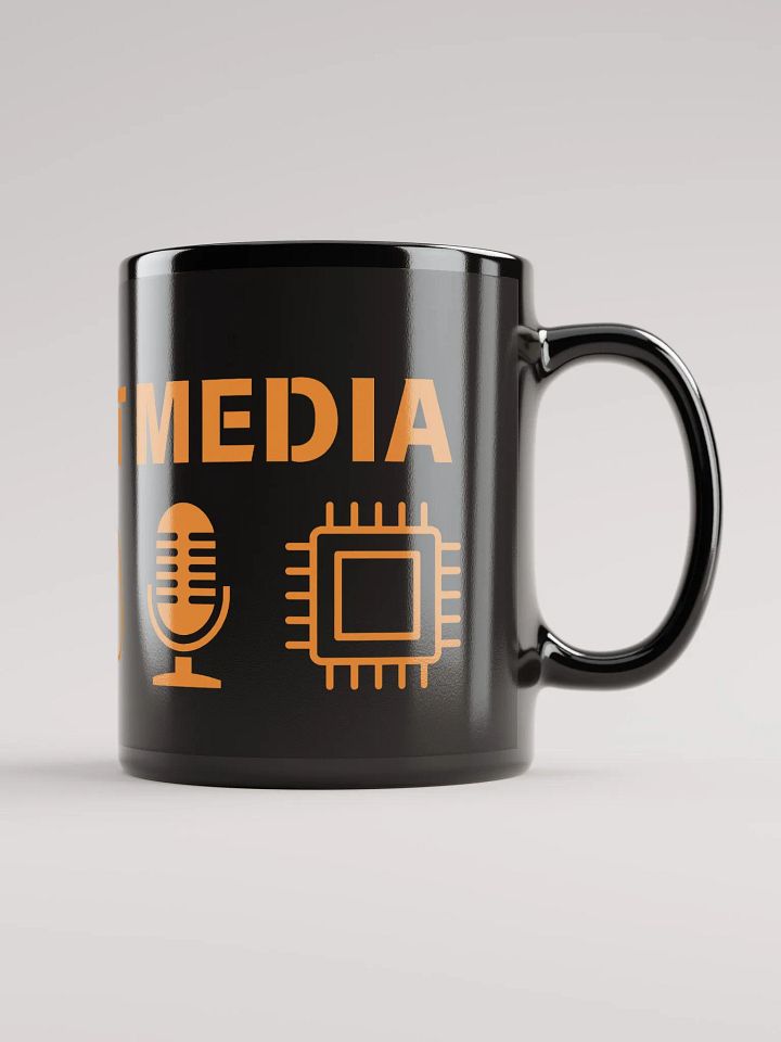 Bit By Bit Media Mug (Black) product image (1)