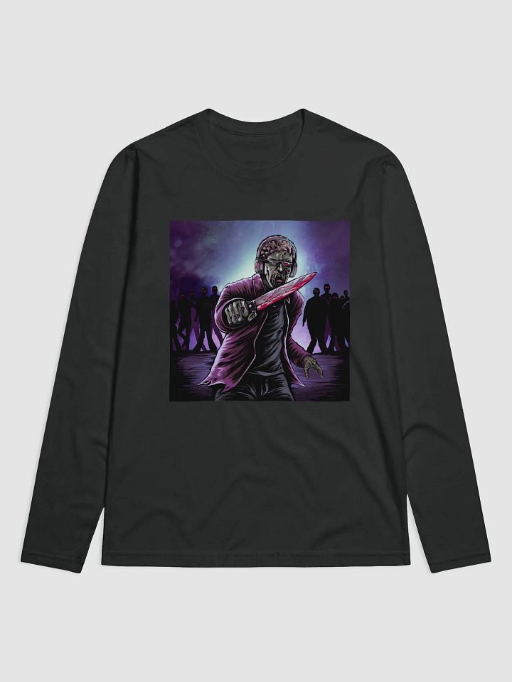 ZombieSlayer2948 Horror Edition Premium Fitted Long Sleeve Crew product image (1)