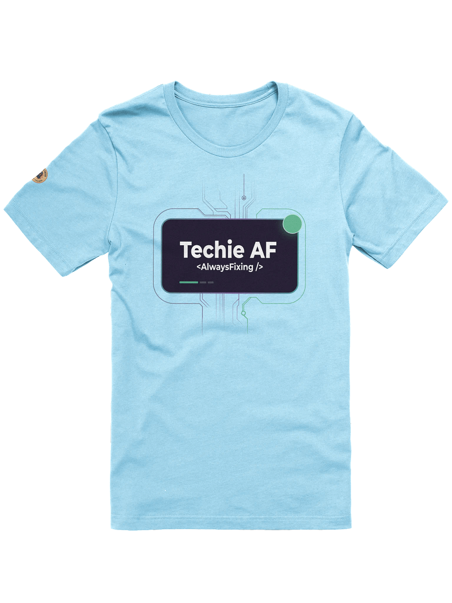 Techie AF Unisex Tee product image (41)