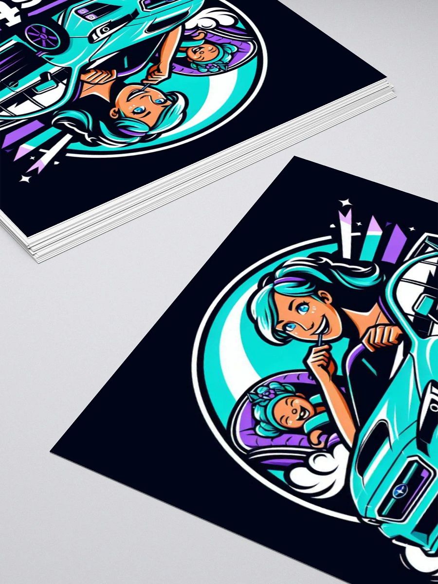 Boosty Drive Kiss Cut Stickers product image (4)