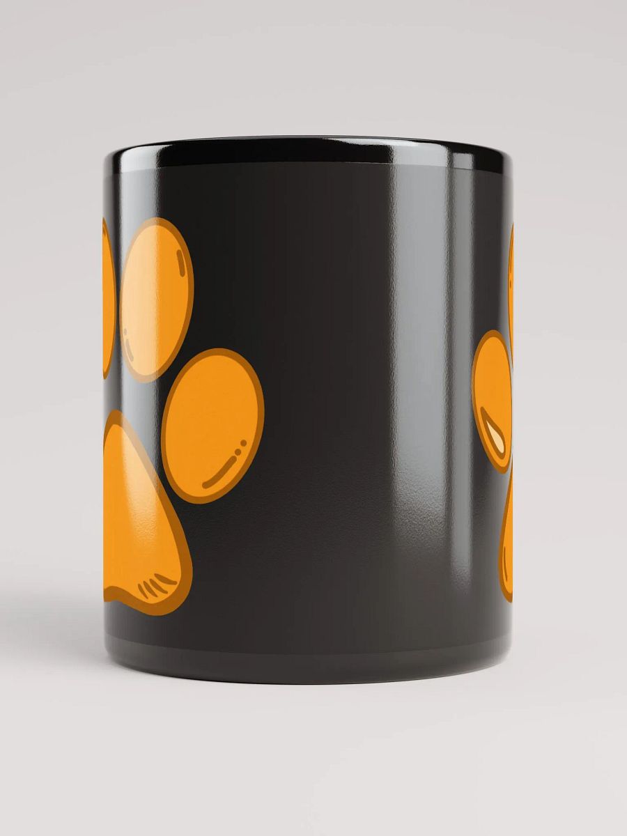 (Black) Orange Paw Mug product image (10)