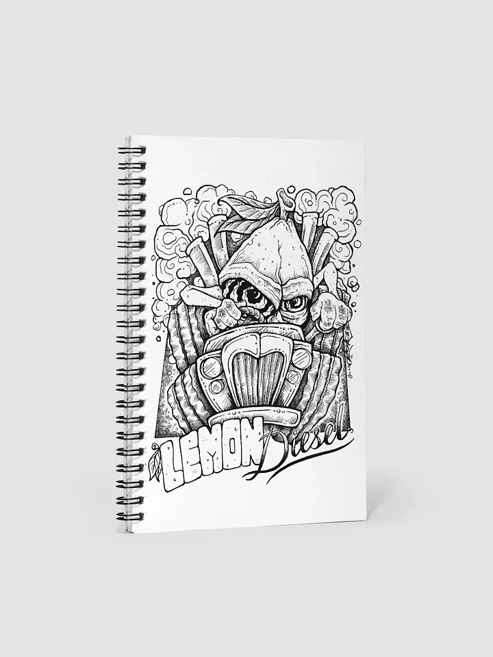 Lemon Diesel Spiral Notebook product image (1)