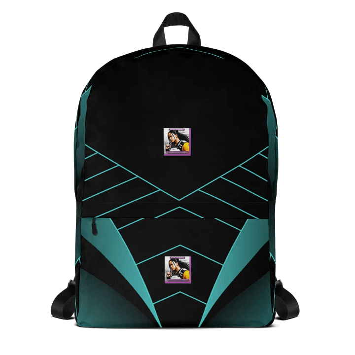 Symmetry & Style: Geometric All-Over Print Backpack product image (1)