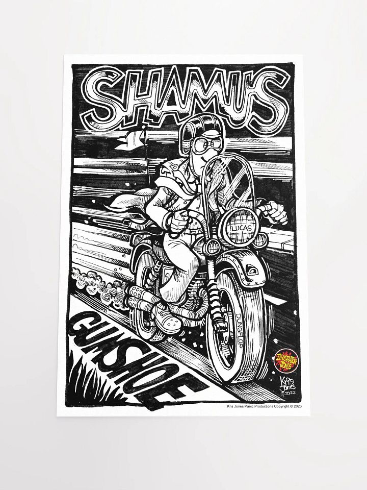 Shamus Gumshoe MONSTER HUNTER! POSTER product image (1)
