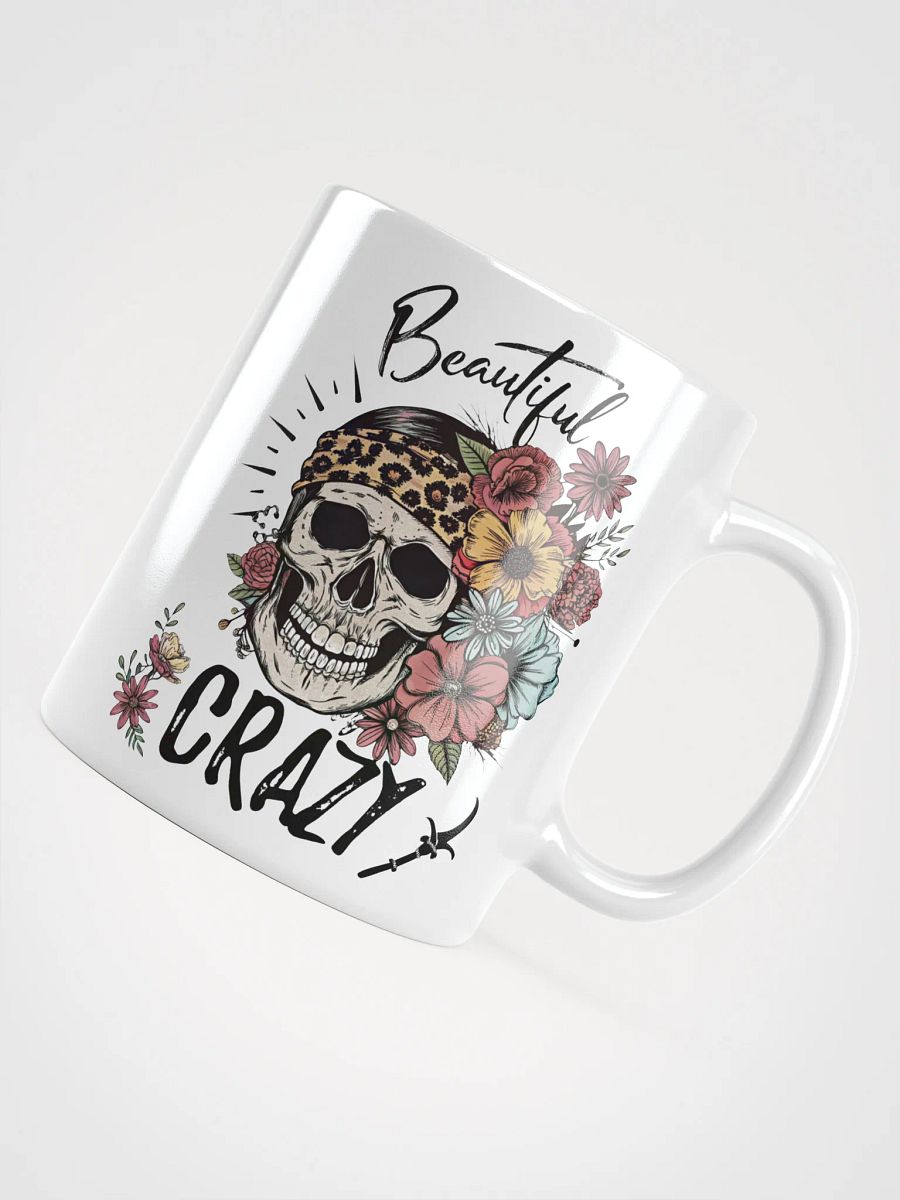 Beautiful Crazy Skull Mug product image (10)