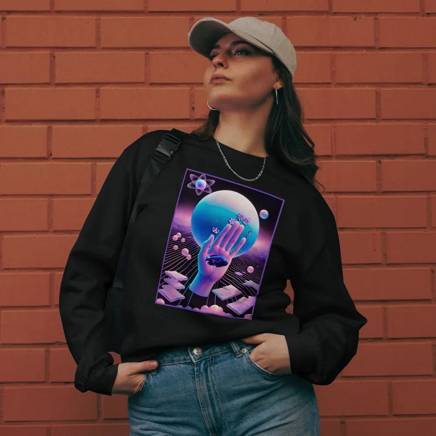 [Hand of Mysteries] - Unisex Premium Heavyweight Long Sleeve Shirt product image (13)