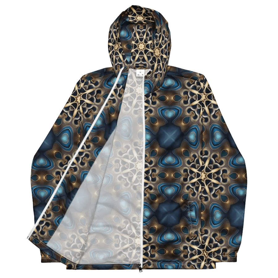 Stellar Wave All-Over Print Windbreaker product image (5)
