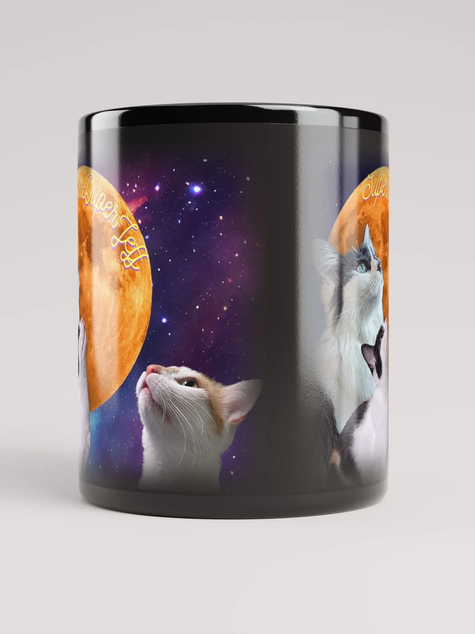 Three Cat Moon Mug product image (4)