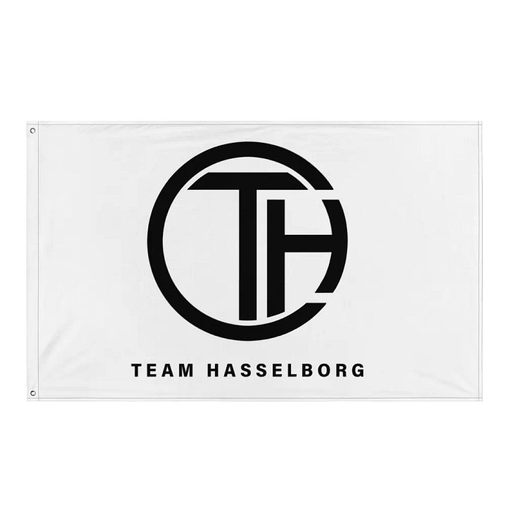 Hasselborg Logo Supporter Flag product image (1)