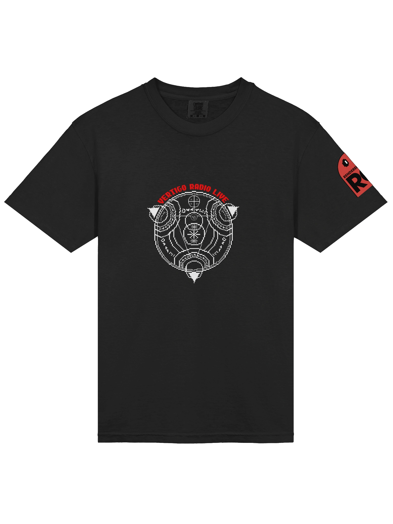 Vertigo Radio Live T-Shirt: Pixel Red product image (33)