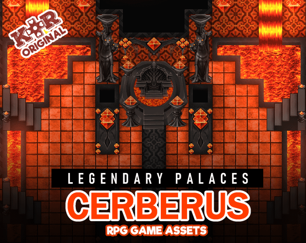 KR Legendary Palaces ~ Cerberus Tileset for RPGs product image (1)