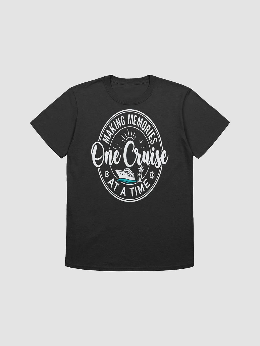Making Memories One Cruise At A Time Unisex Softstyle T-Shirt Dark Colours product image (1)