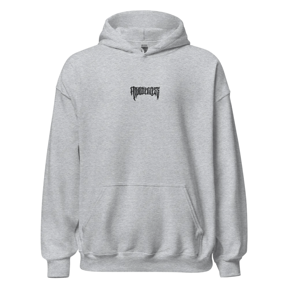 Embroidered Maidenless heavy metal hoodie product image (1)