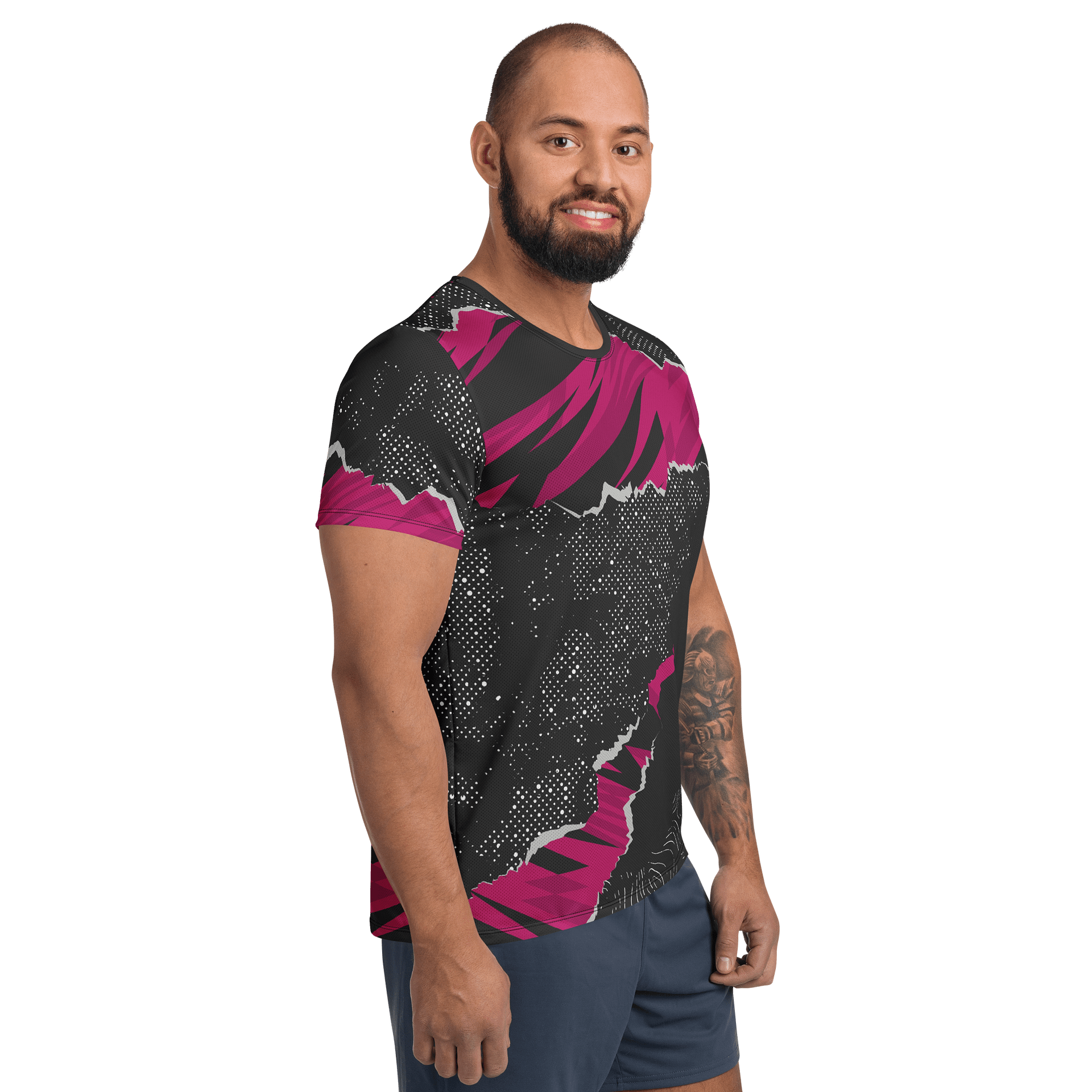 Purple Flash | Men´s Athletic T-Shirt product image (7)