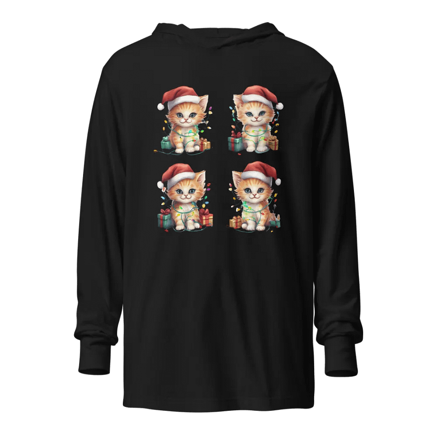 Santa Kittens Holiday Hoodie product image (1)