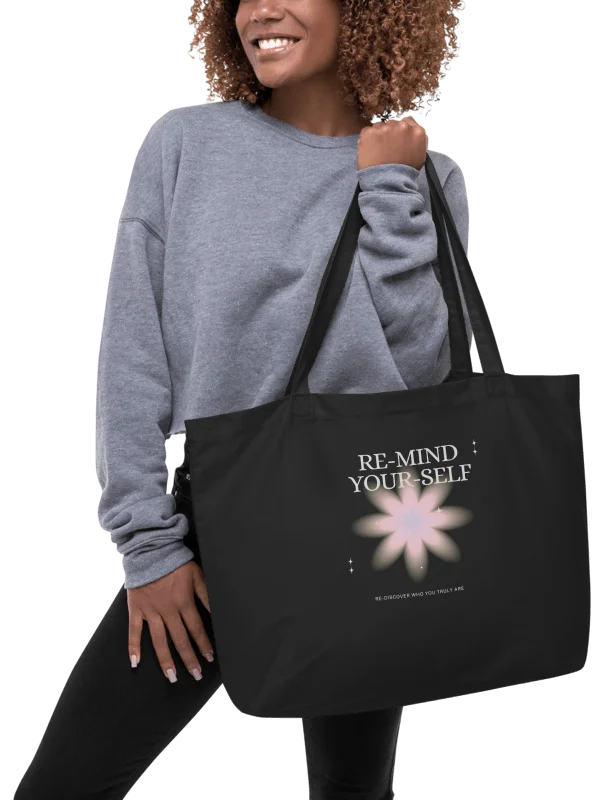 Re-Mind-Your-Self Floral Tote product image (5)