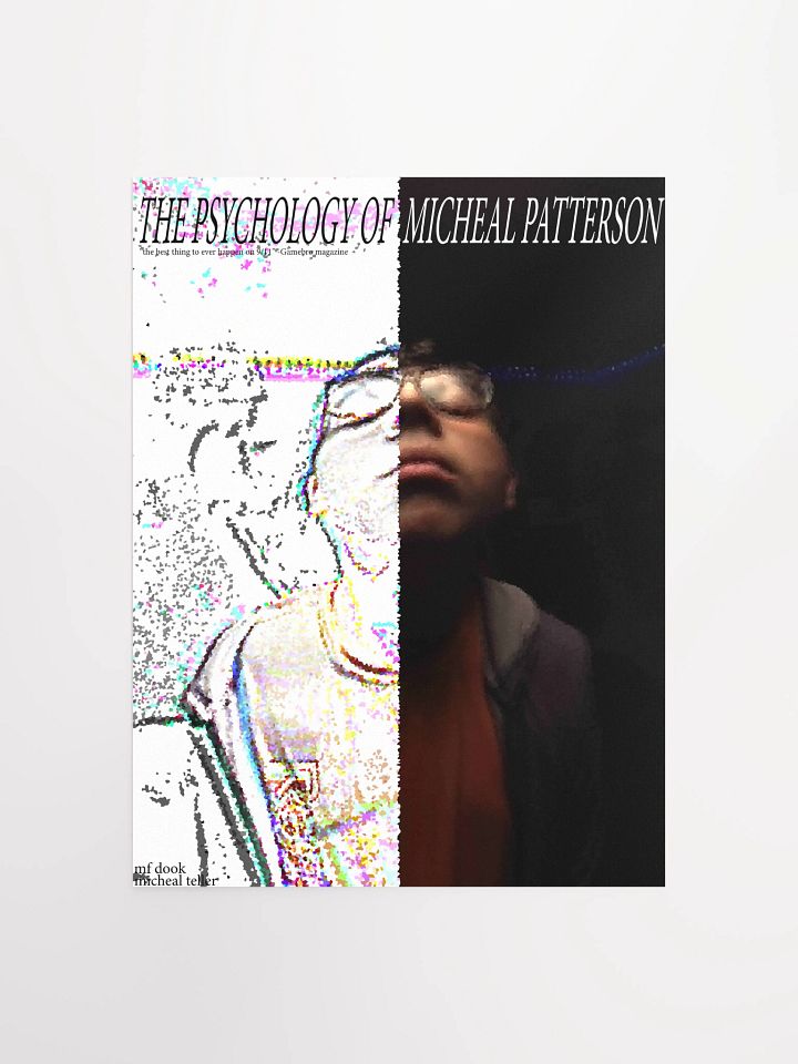THE PSYCHOLOGY OF MICHEAL PATTERSON official film poster product image (1)