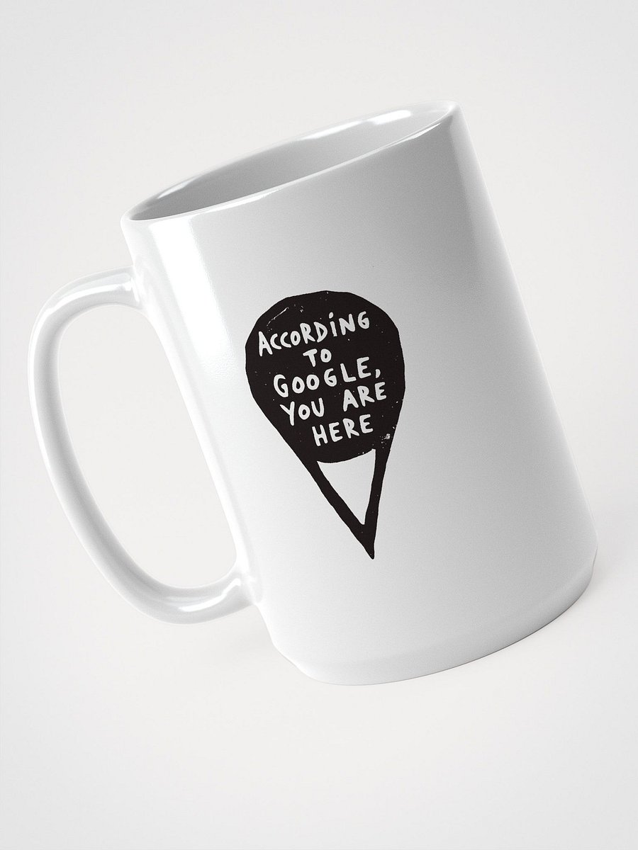 Google Map Pin Location Mug product image (1)