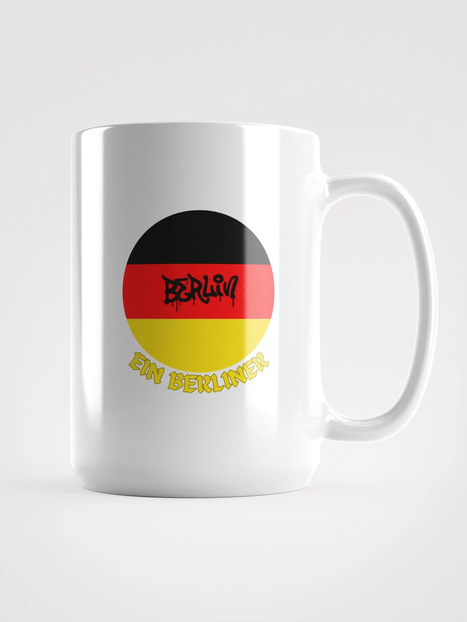 Berlin Graffiti Shield Mug product image (1)